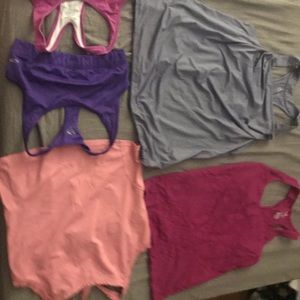active wear sports bra tank tops.